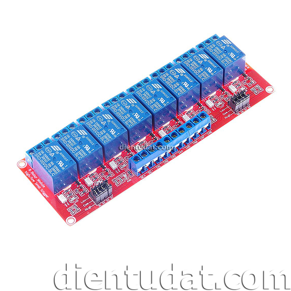 Module 8 Relay Kích H/L (5VDC)