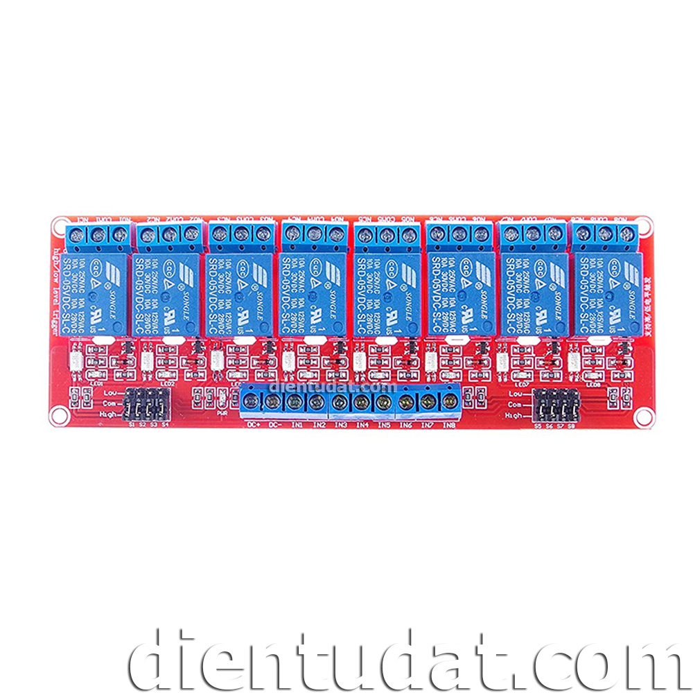 Module 8 Relay Kích H/L (5VDC)