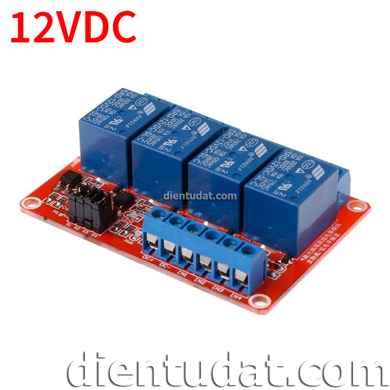 Module 4 Relay 12V Kích High/Low