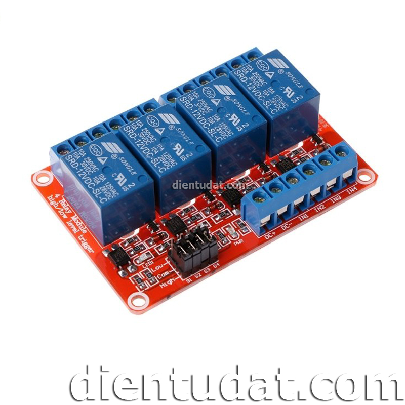 Module 4 Relay 12V Kích High/Low