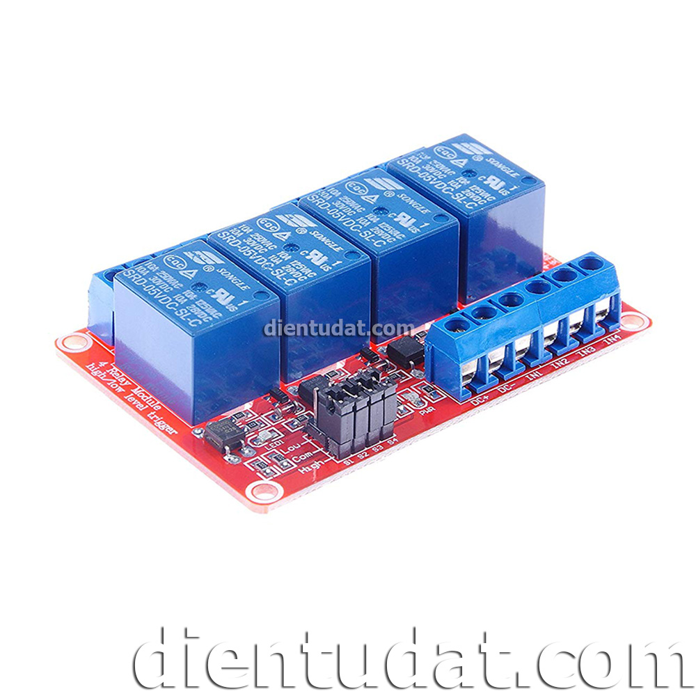 Module 4 Relay 5V Kích High/Low