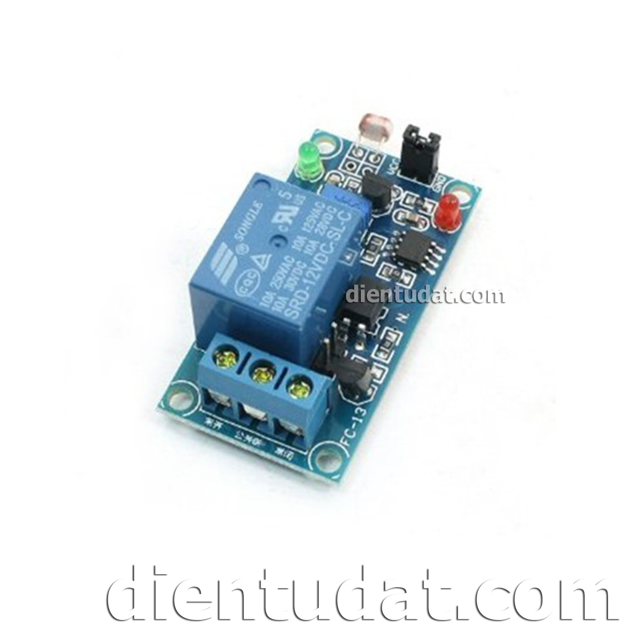 Module Cảm Biến Ánh Sáng (Opto) Đóng Ngắt Relay 12VDC