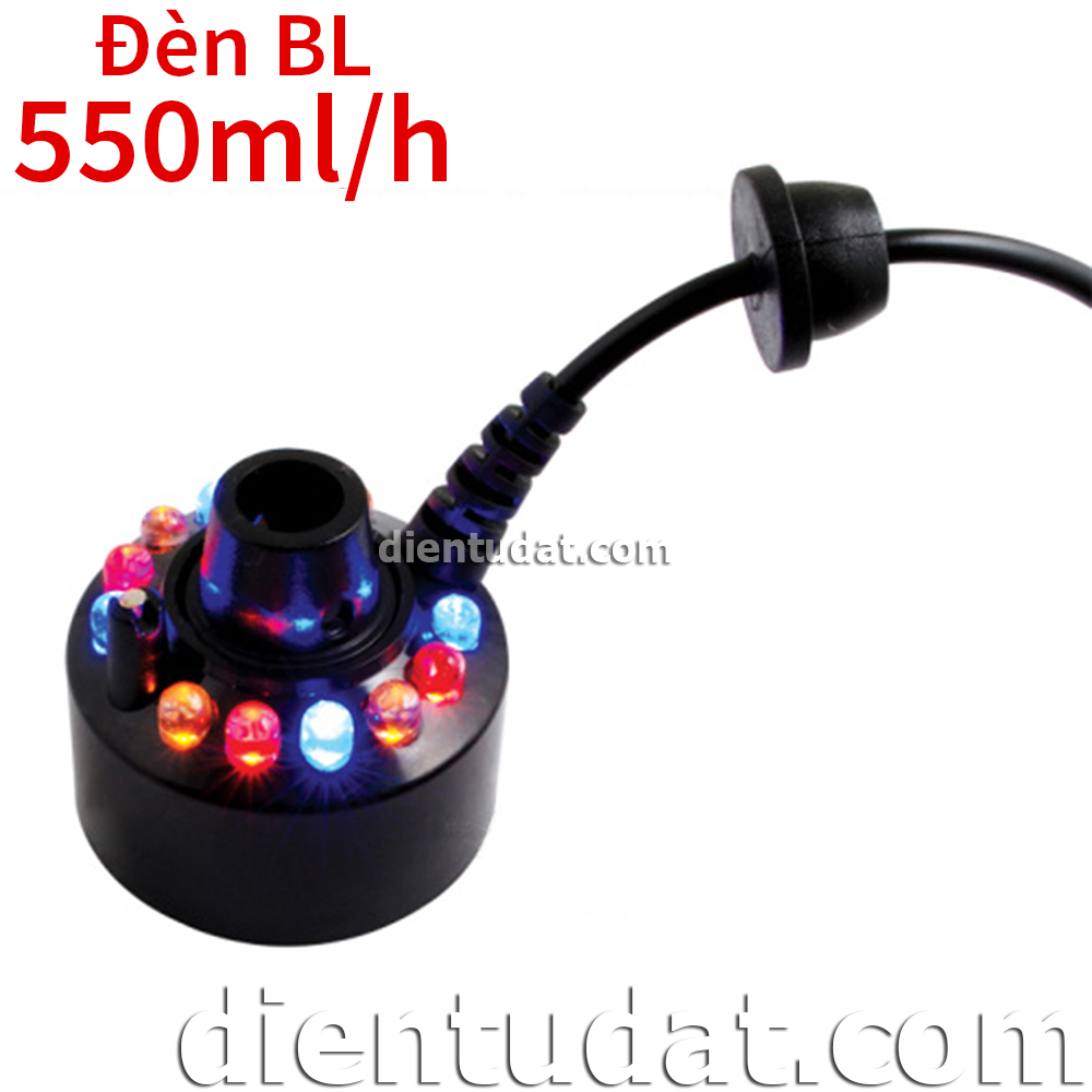 Đầu Phun Sương 24V Đèn Led Màu 20mm - Đèn SSU