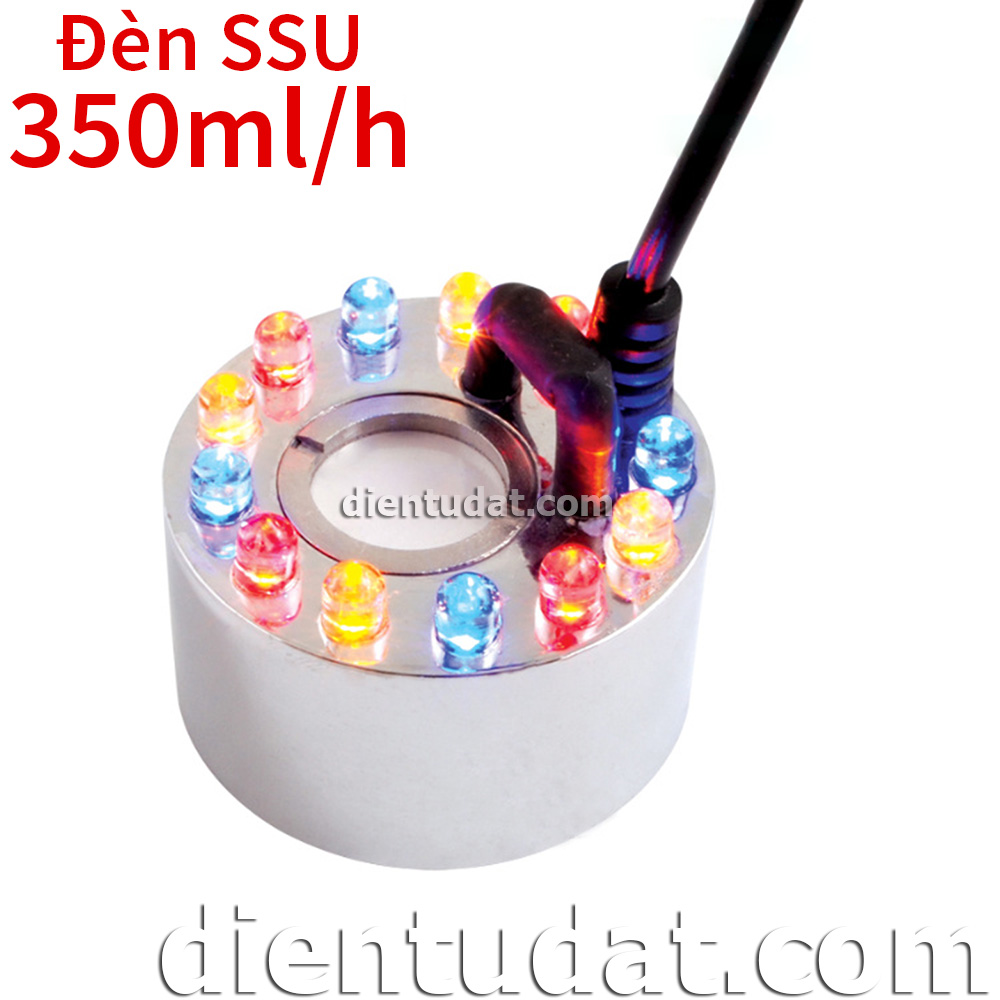 Đầu Phun Sương 24V Đèn Led Màu 20mm - Đèn SSU