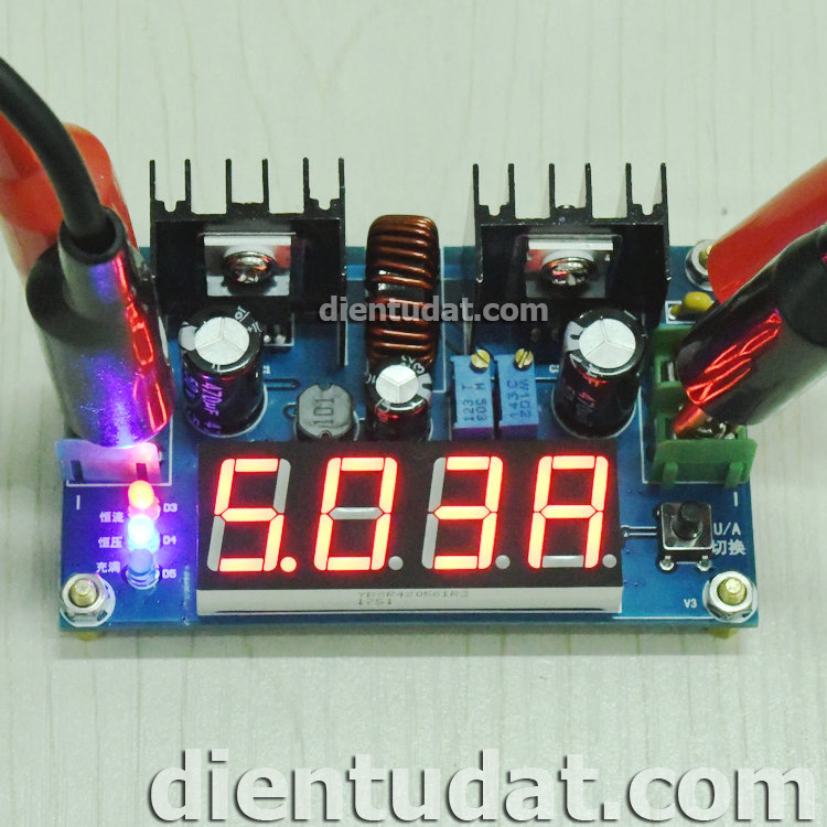 Mạch Hạ Áp XL4016 Điều Chỉnh Dòng - Áp 8A - M243