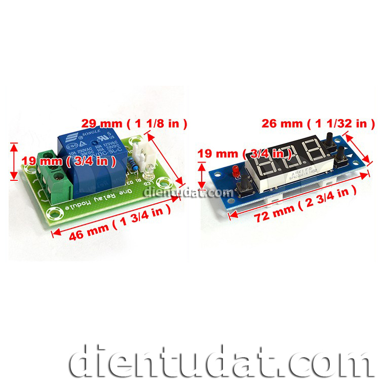 Mạch Cảm Biến Kiểm Soát Ánh Sáng Quang Trở Đóng Ngắt Relay M124
