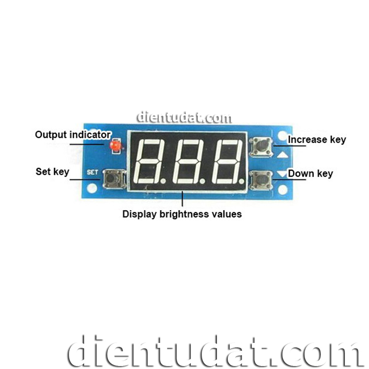 Mạch Cảm Biến Kiểm Soát Ánh Sáng Quang Trở Đóng Ngắt Relay M124