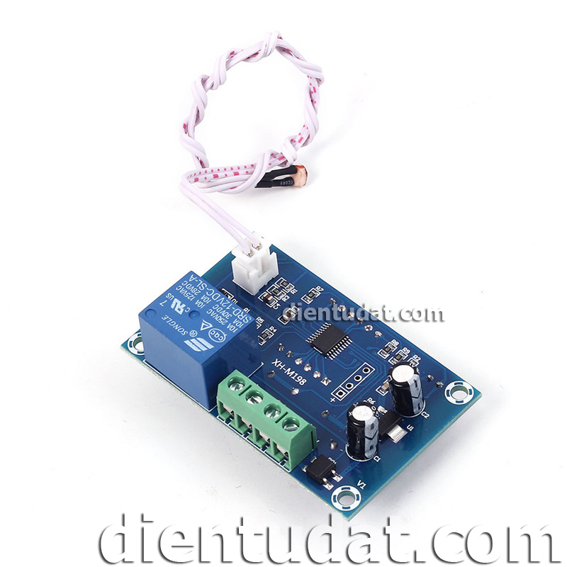 Mạch Cảm Biến Ánh Sáng Hiển Thị Led Đóng Ngắt Relay V2 - M198