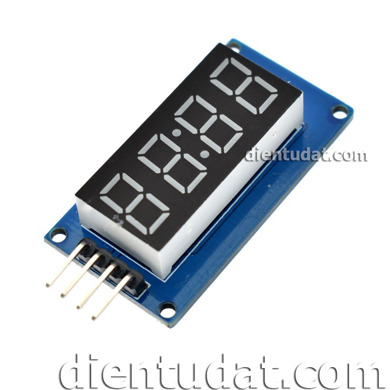 Module Hiển Thị Đồng Hồ 4 Số TM1637
