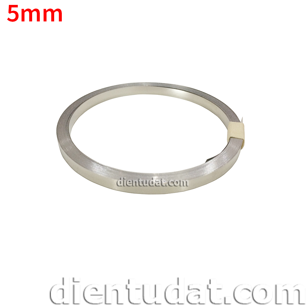 Kẽm Hàn Cell Pin 0.1*5mm - 10 mét