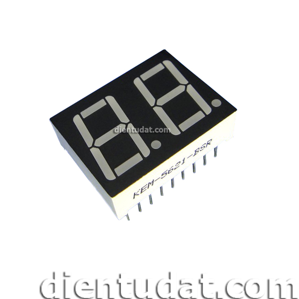 LED7 5621BB 0.56 inch Xanh Dương ANOT