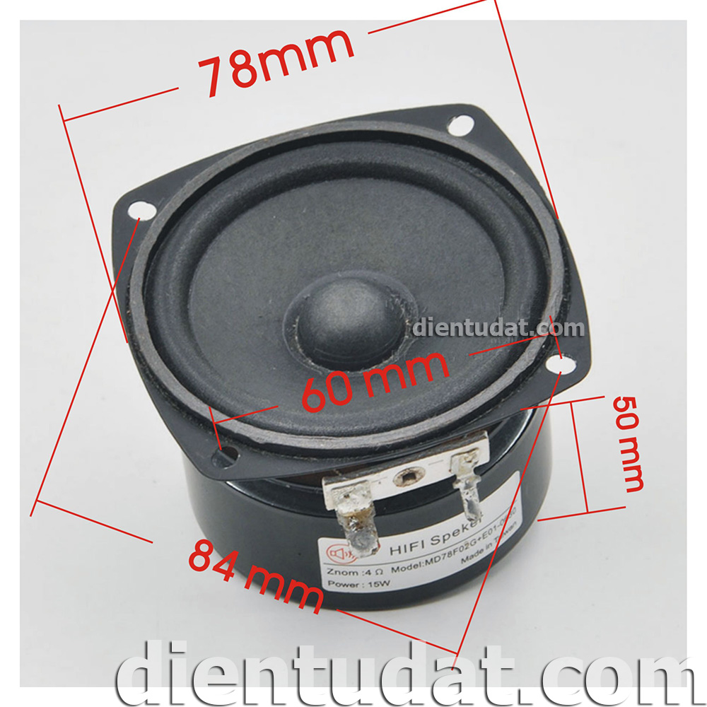Loa Bass 3inch 4ohm 15W