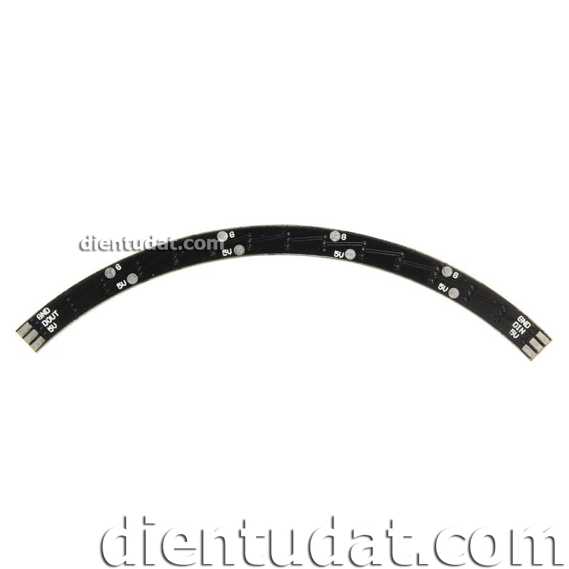 Vòng 60 LED RGB WS2812 5050 - 4*1/4 Vòng