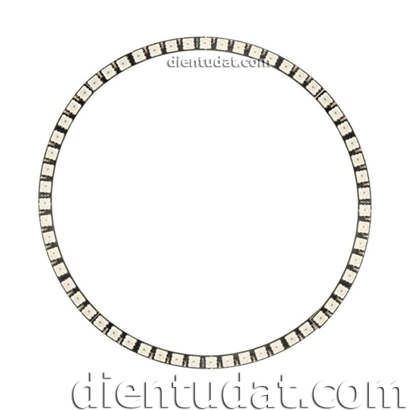 Vòng 60 LED RGB WS2812 5050 - 4*1/4 Vòng