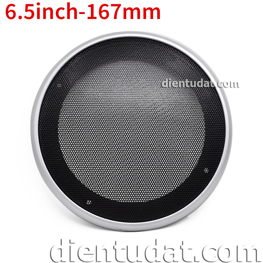 Khung Lưới Bảo Vệ Loa 6inch Tràn Viền - Bạc