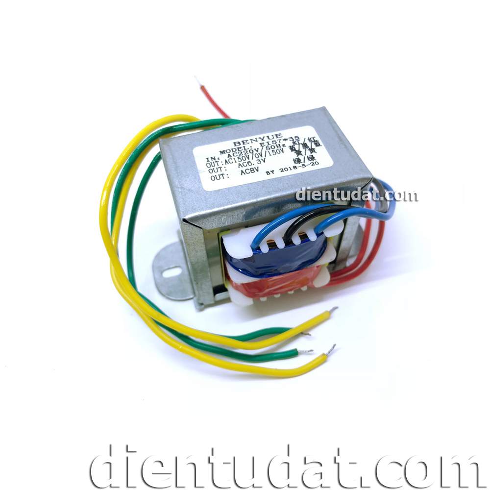 Biến Áp Nguồn Ba 150v - 6.3v - 8v