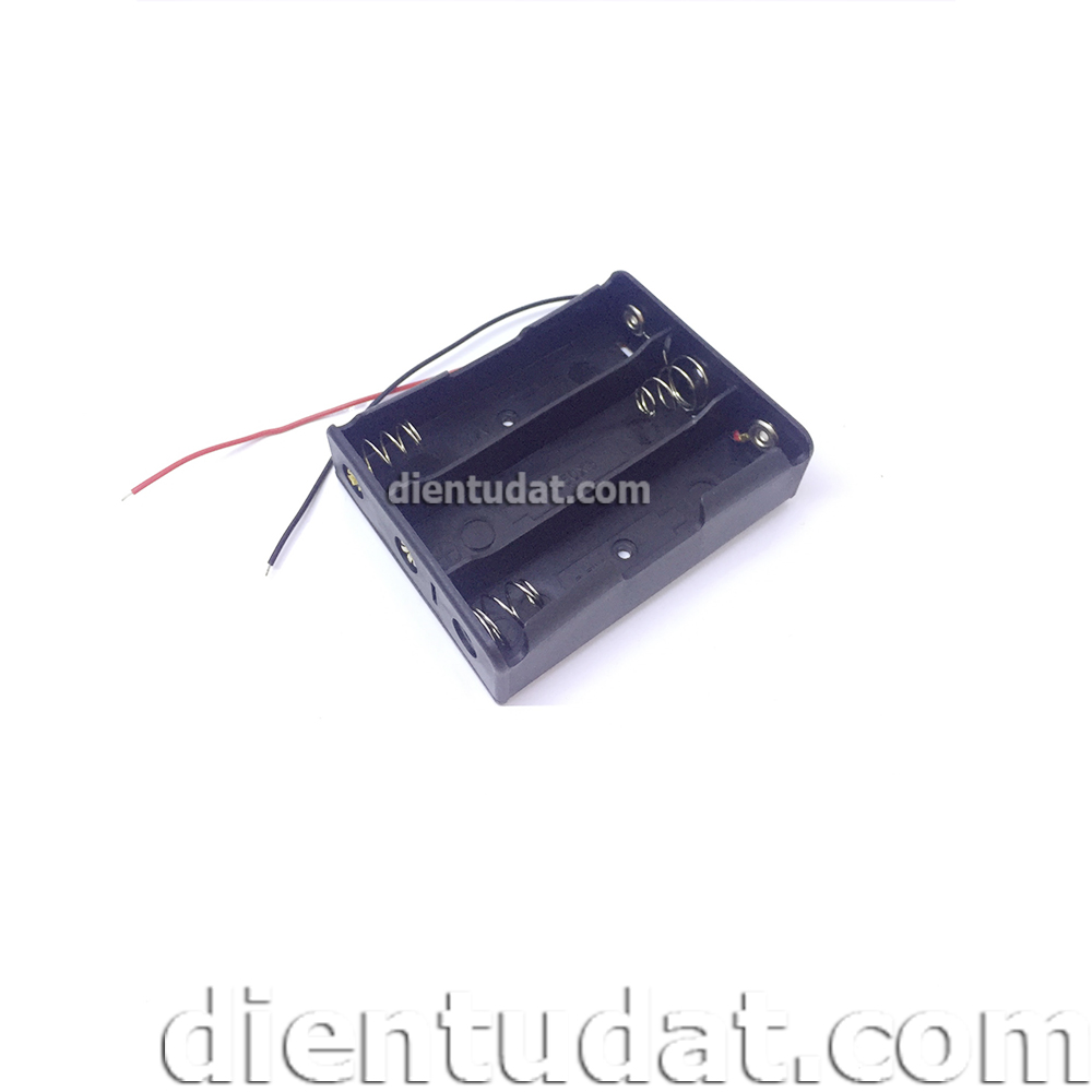 Đế 3 Cell Pin 18650 Có Dây