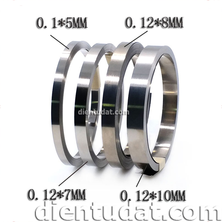 Kẽm Hàn Cell Pin 0.12*8mm - 10 Mét