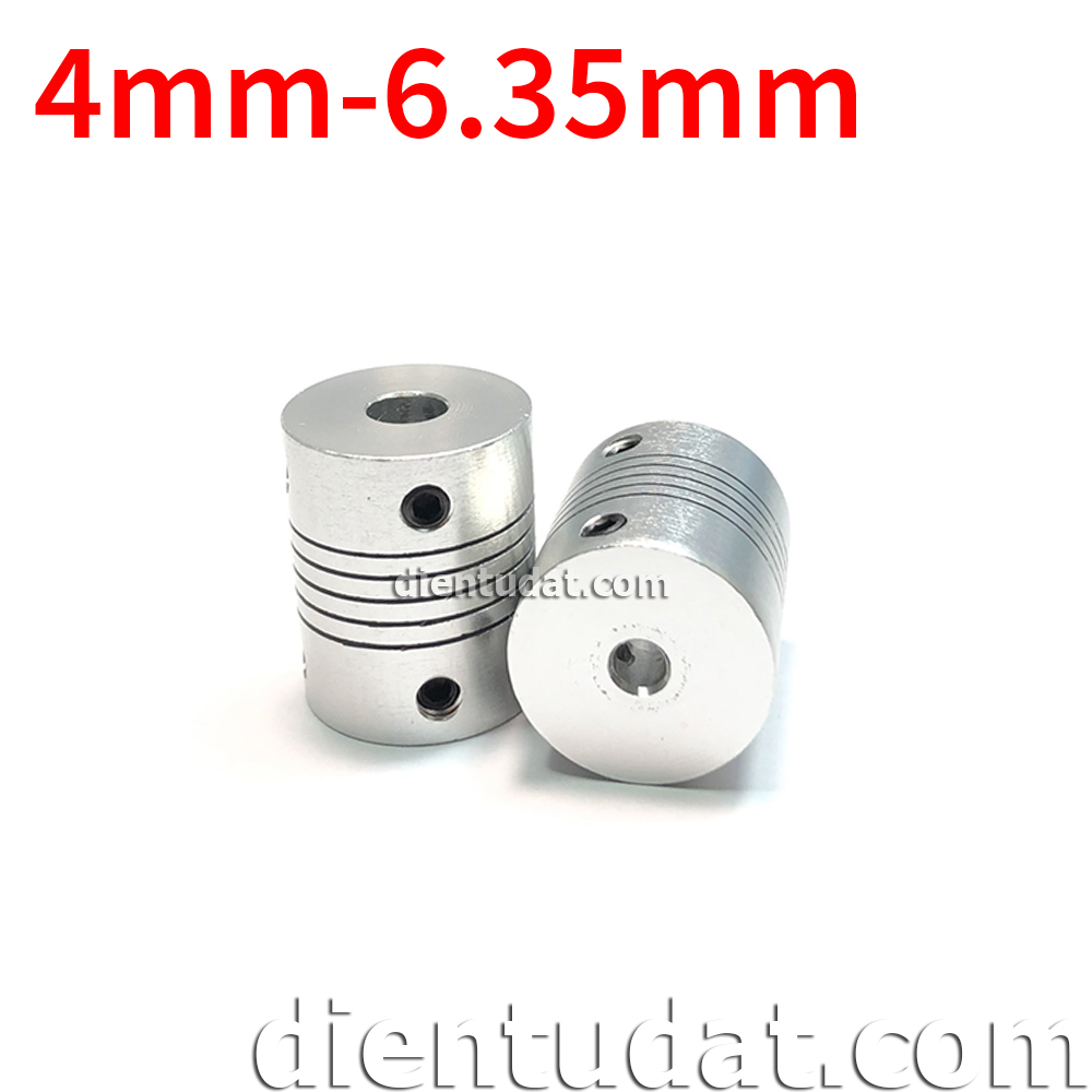 Khớp Nối Motor 4mm-6.35mm