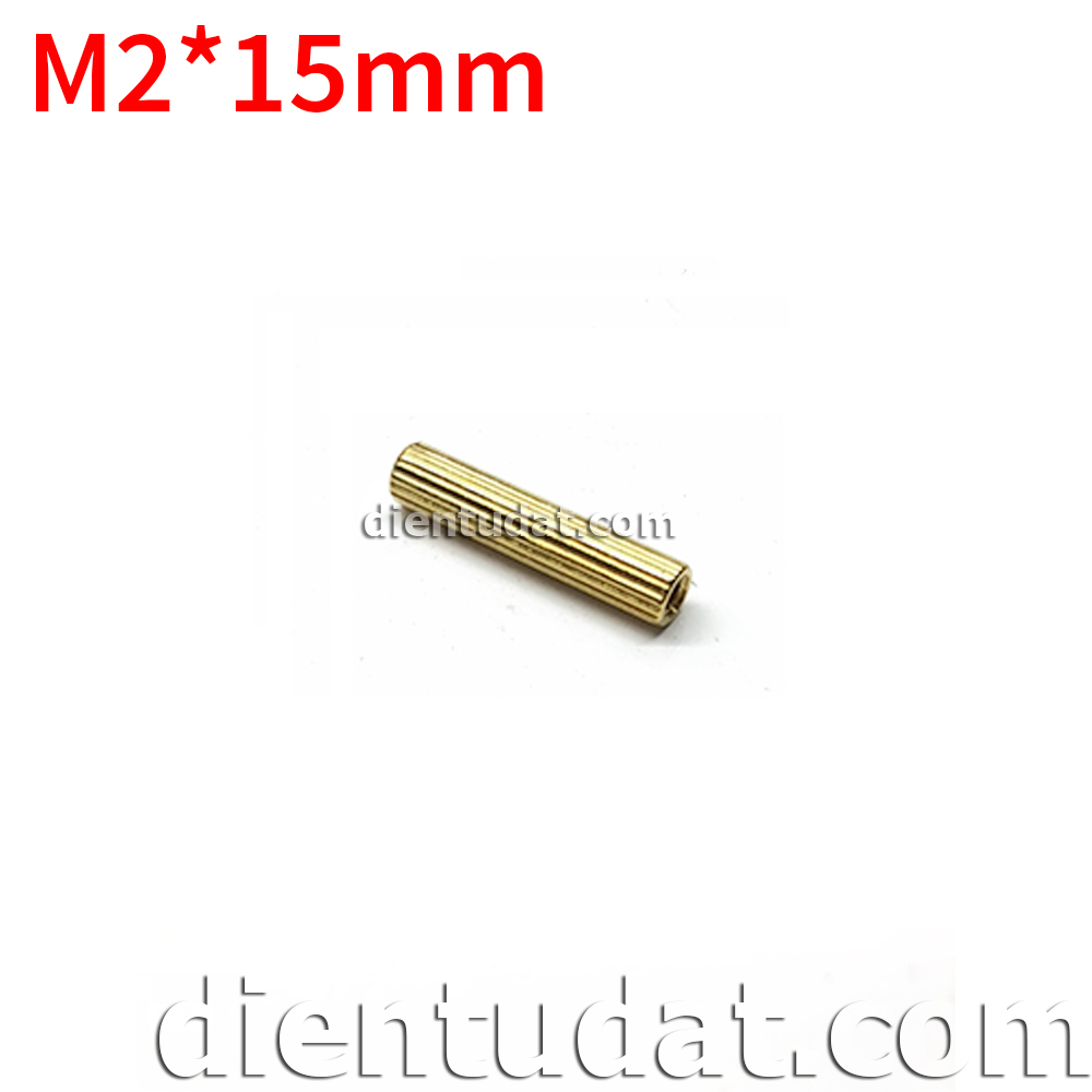 Ốc Đồng Ren Trong M2*15mm | Điện Tử DAT