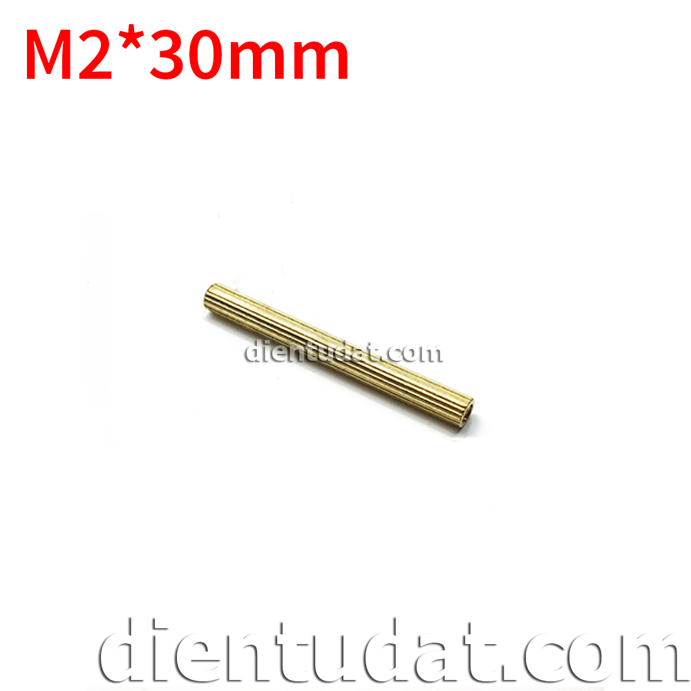 Ốc Đồng Ren Trong M2*30mm
