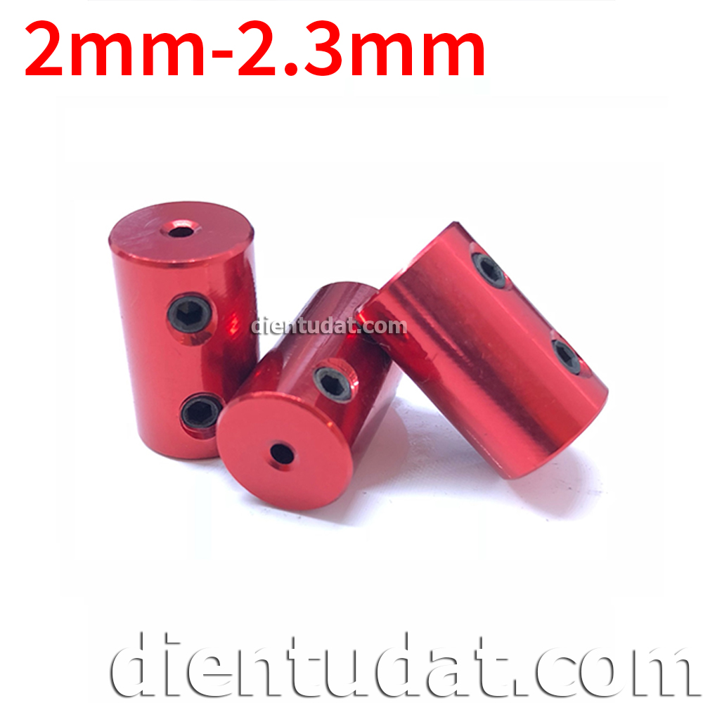 Khớp Nối Trục Màu Đỏ 2mm-2.3mm