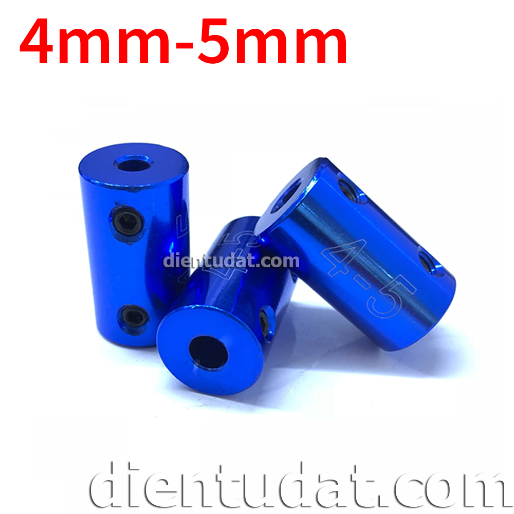 Khớp Nối Trục Màu Xanh 4mm-5mm