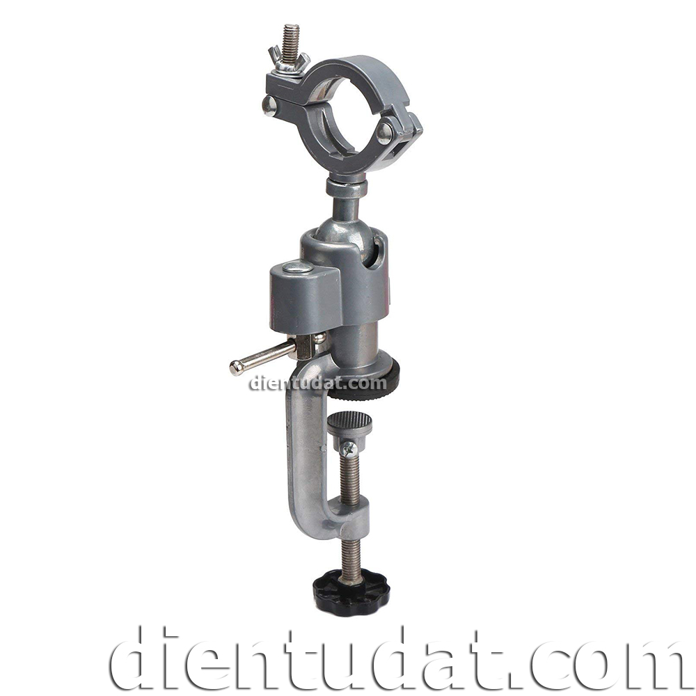 Kẹp Bàn Giữ Motor Xoay 360 Độ