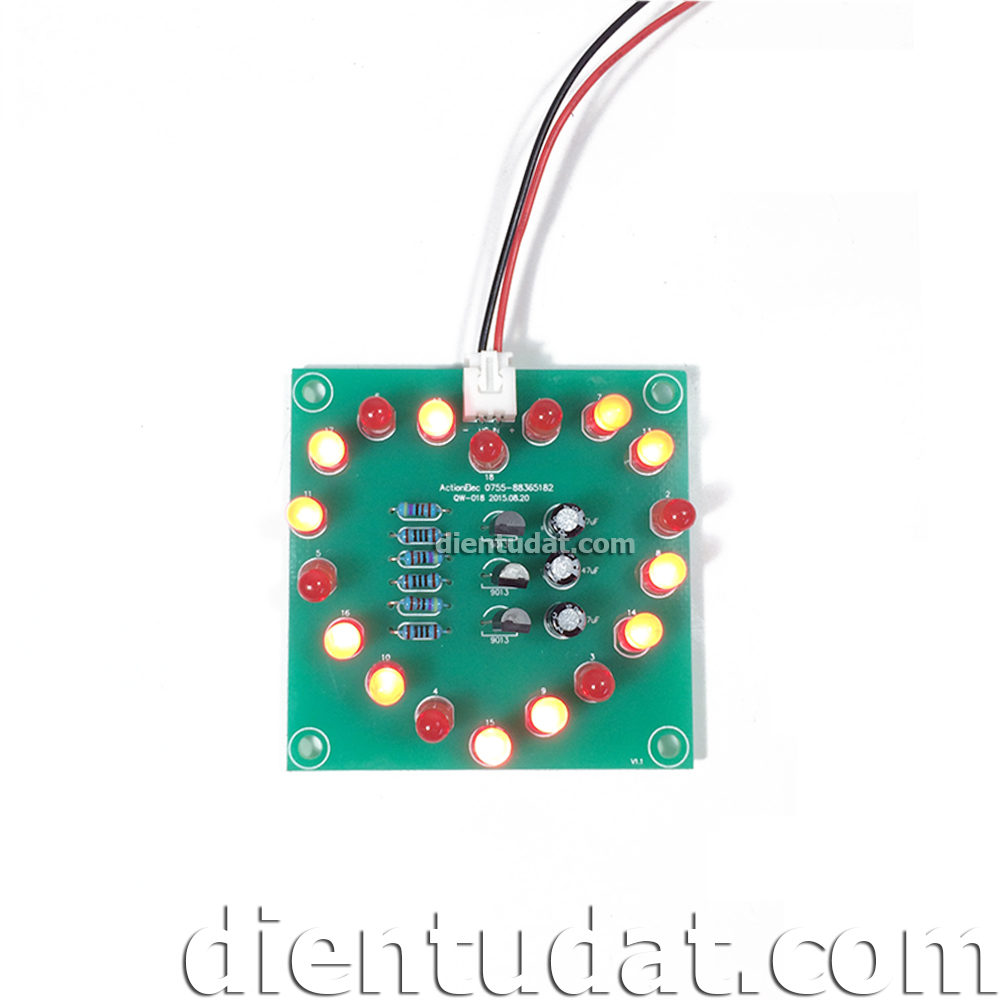 KIT DIY Mạch Led Trái Tim - Tự Táp