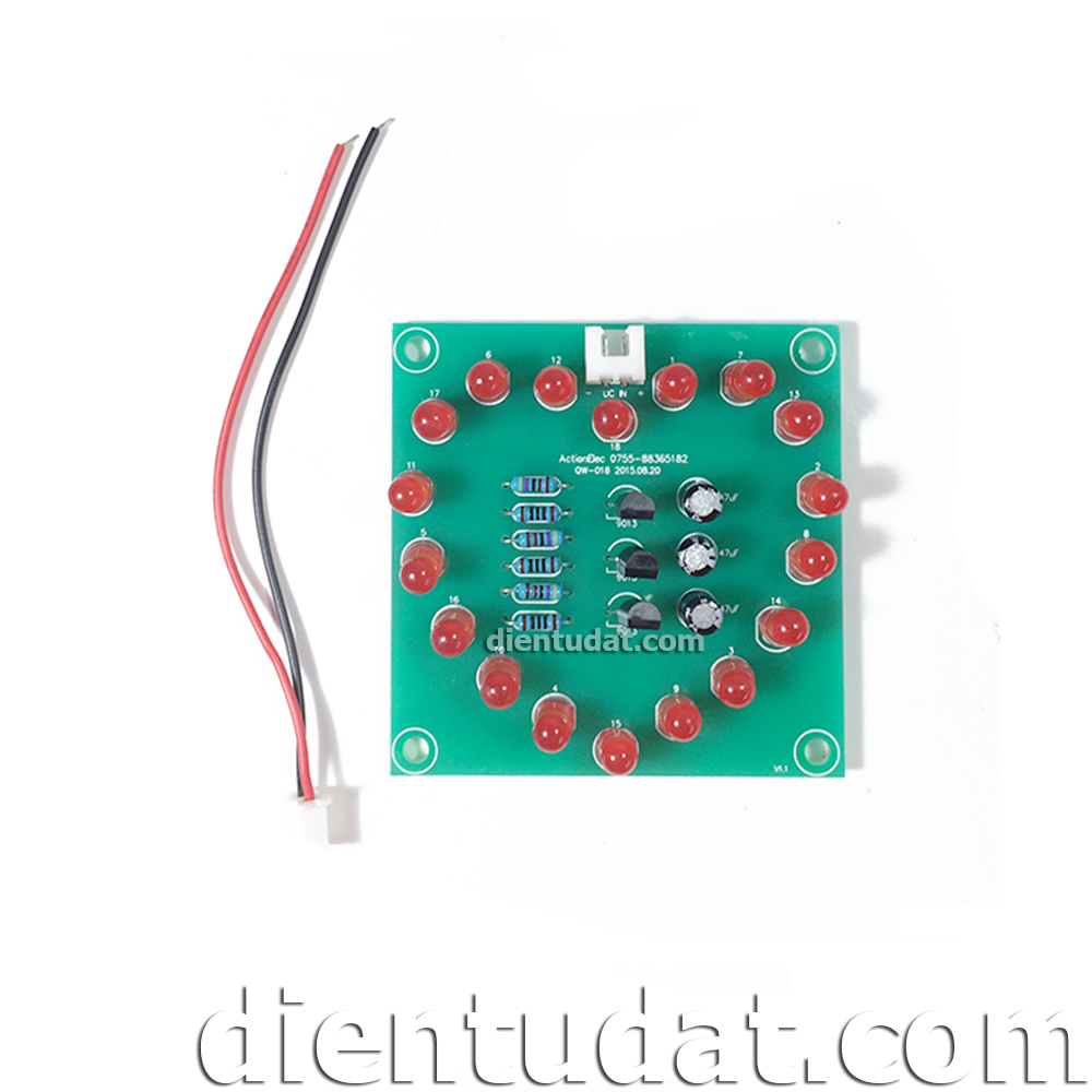 KIT DIY Mạch Led Trái Tim - Tự Táp