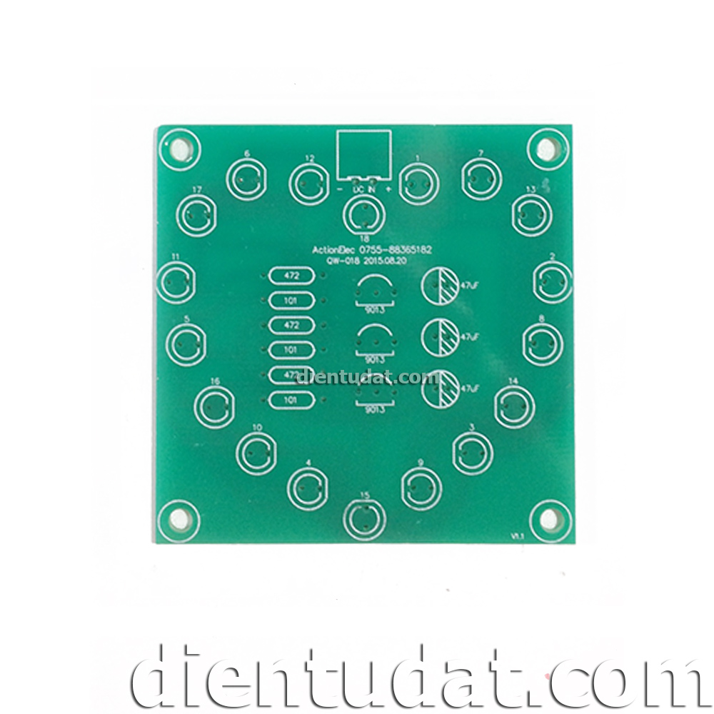 PCB Mạch Led Trái Tim
