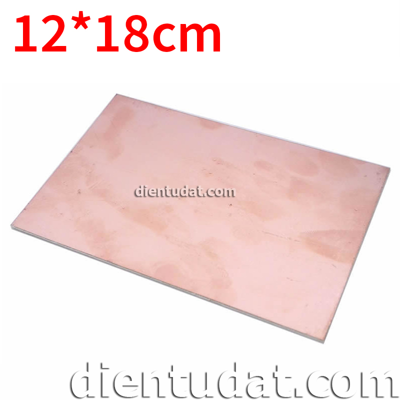 Phíp Board Đồng 2 mặt Sợi Thủy Tinh 12*18cm