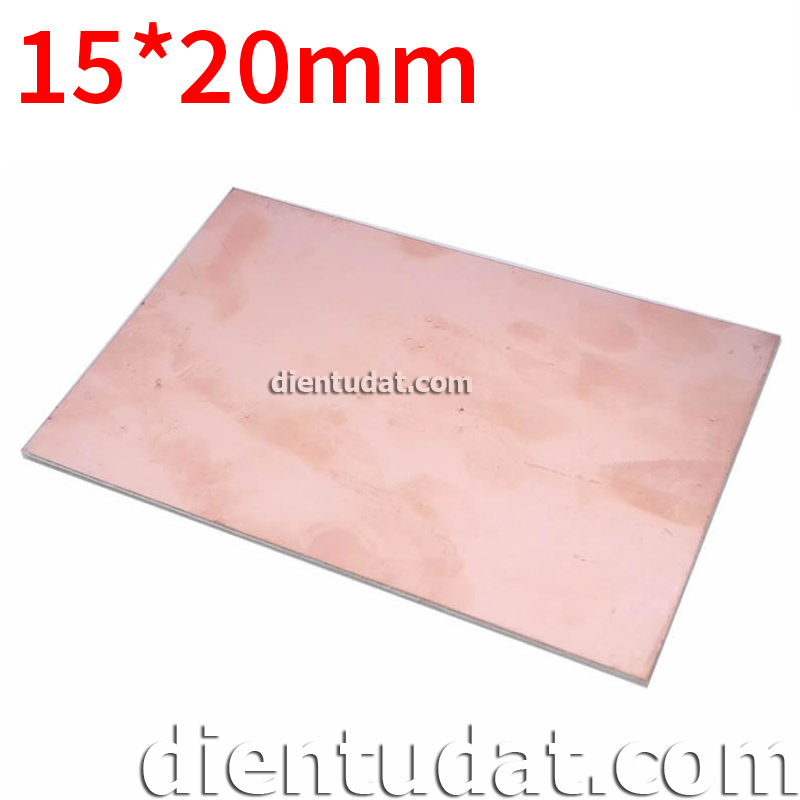 Phíp Board Đồng 2 mặt Sợi Thủy Tinh 15*20cm