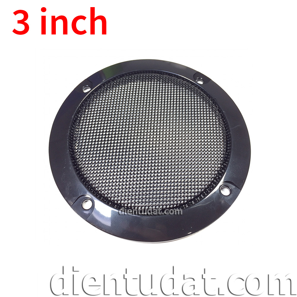 Khung Lưới Bảo Vệ Loa 3 inch Đen