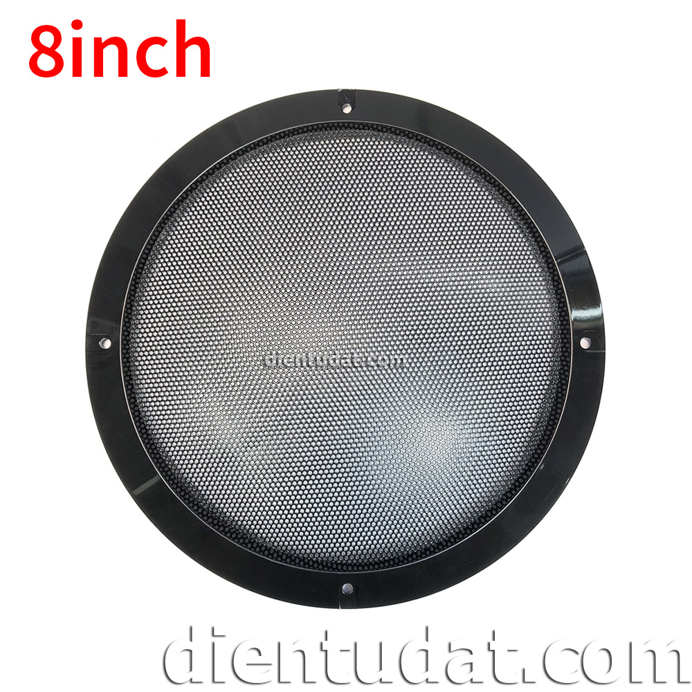 Khung Lưới Bảo Vệ Loa 8inch Đen
