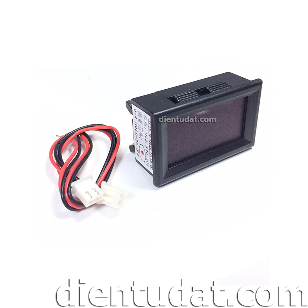 Đồng Hồ Đo DC 0-33.000V - Đỏ
