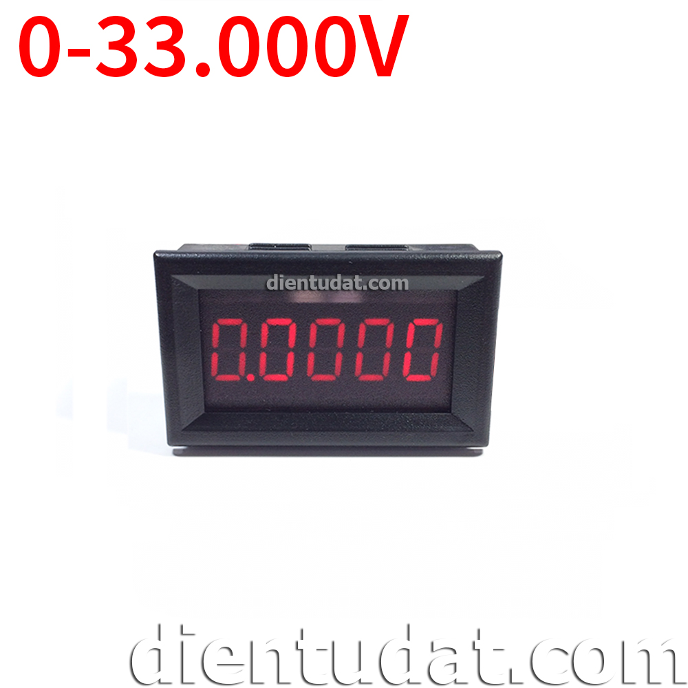Đồng Hồ Đo DC 0-33.000V - Đỏ