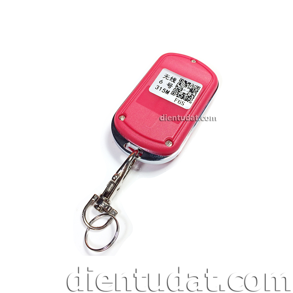 Remote Copy Máy 315Mhz F1588-6 - Chống Nước - Đỏ