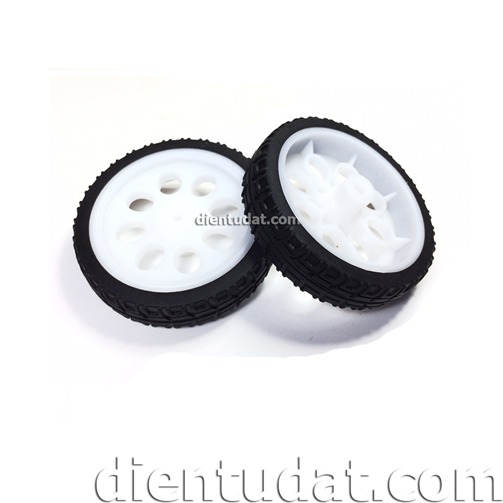 Bánh Xe Robot 521 - Trắng