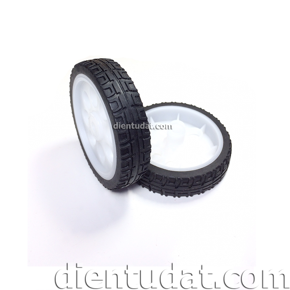 Bánh Xe Robot 521 - Trắng