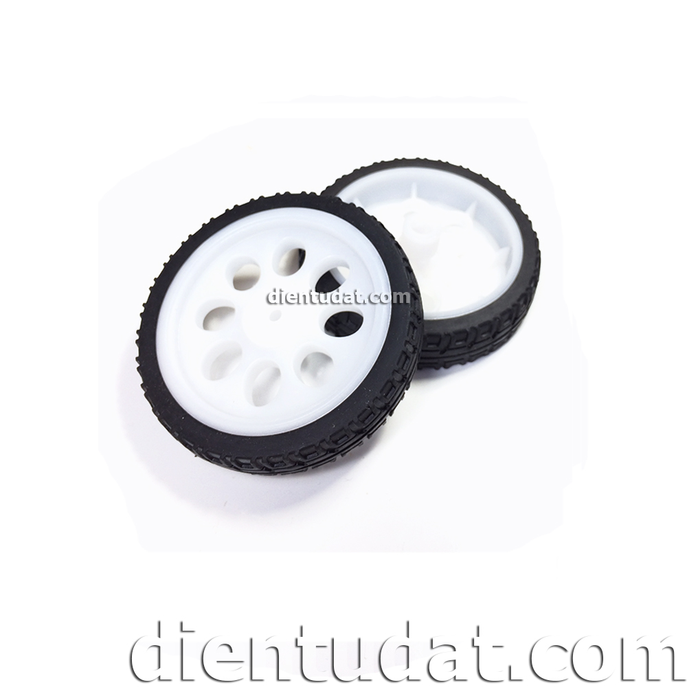 Bánh Xe Robot 521 - Trắng