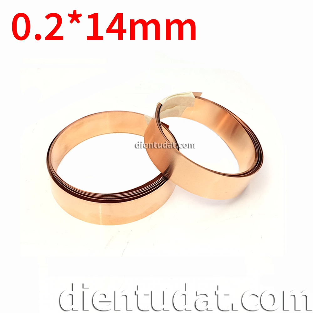 Đồng Hàn Cell Pin 0.2*14mm - 1 Mét