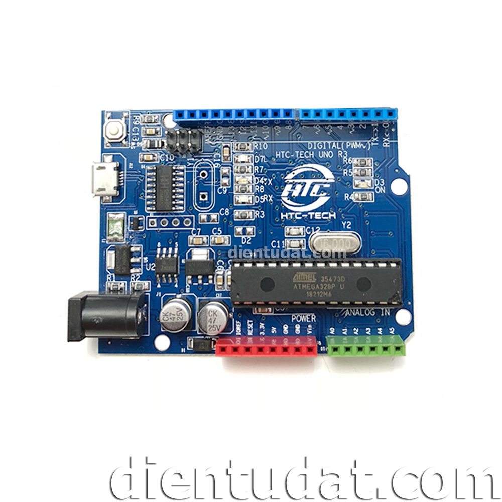 Arduino Htc Mạch HTC Uno R3 - Tương Thích Arduino Uno R3 | Điện Tử DAT