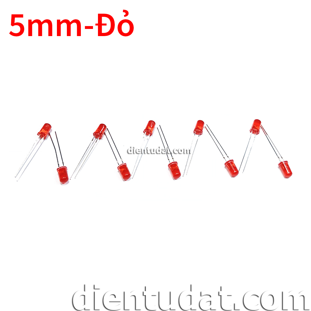 Combo 10 Led 5mm Đỏ - Led Màu