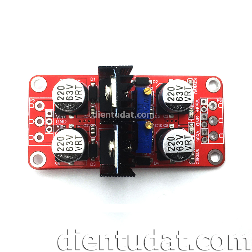 Mạch Hạ Áp Nguồn Đôi DC LM317 - 1.5A