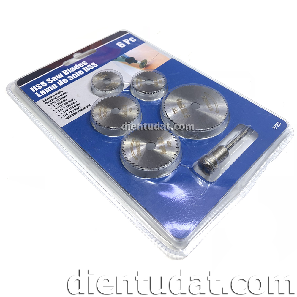 Bộ 5 Lưỡi Cưa Thép HSS
