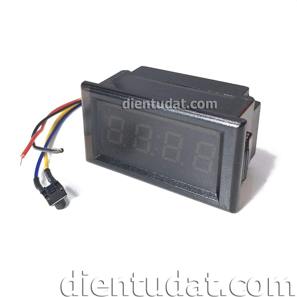 Đồng Hồ Điện Tử Thời Gian Thực Chống Nước - Đỏ