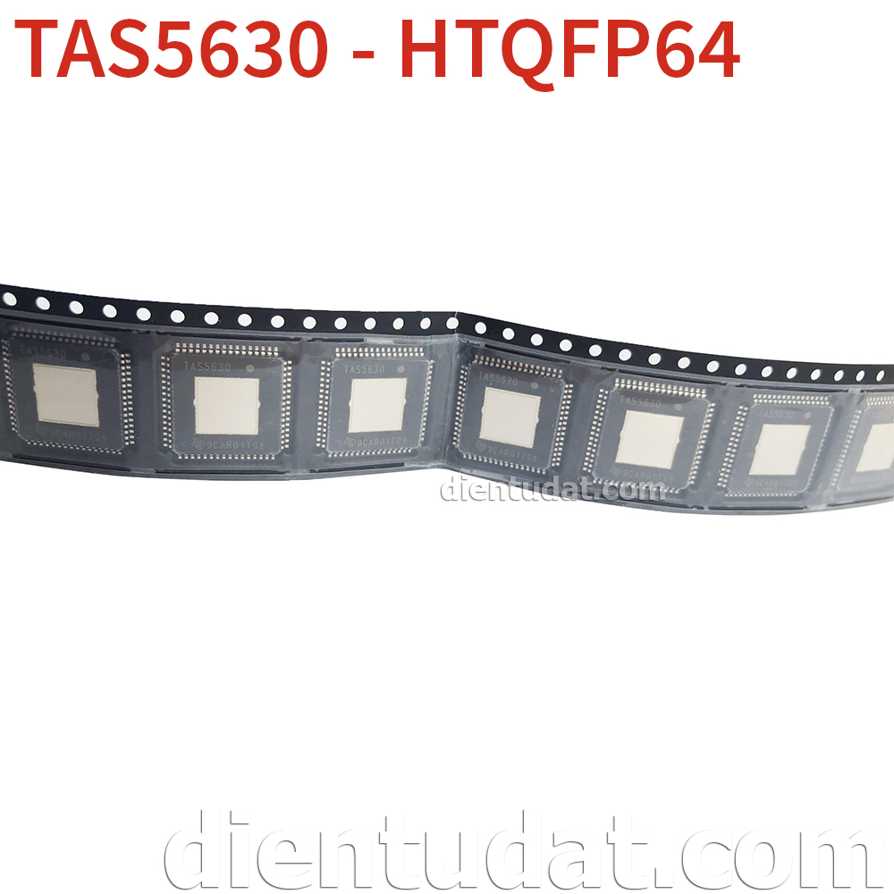 IC TAS5630 HTQFP64