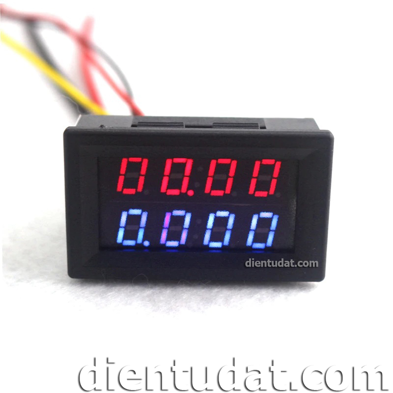 Đồng Hồ Đo Dòng Áp 4 Số 0~200V - 10A