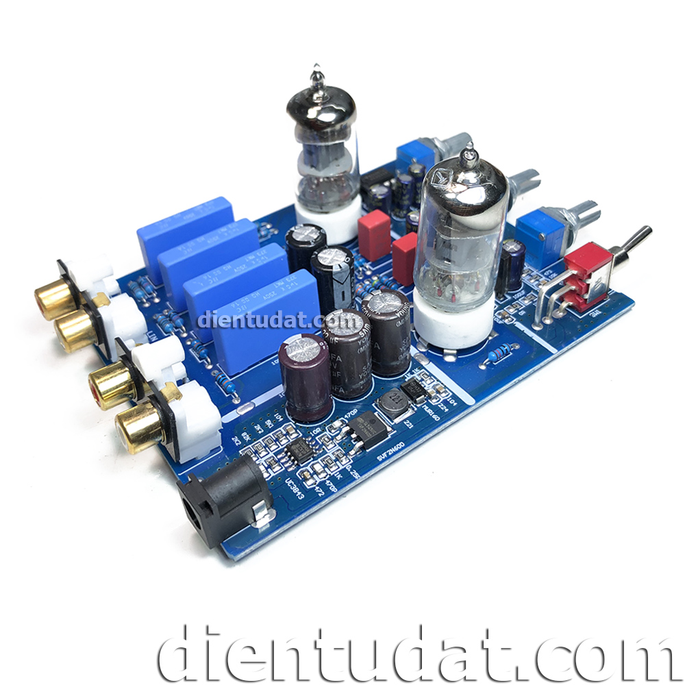 Mạch Pre-Amp Chỉnh Âm Sắc 6J1 12VDC